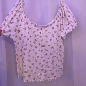 Pink Rose off the shoulder blouse